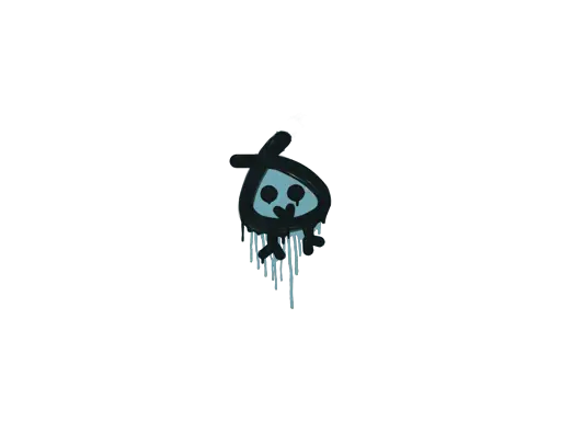 Sealed Graffiti | Little Bock (Wire Blue)