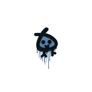 Sealed Graffiti | Little Bock (Monarch Blue)
