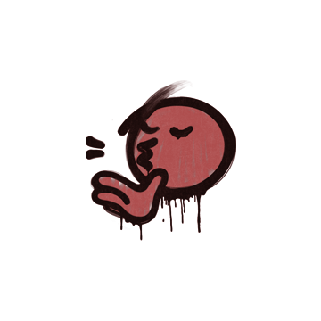 Sealed Graffiti | Chef Kiss (Blood Red)