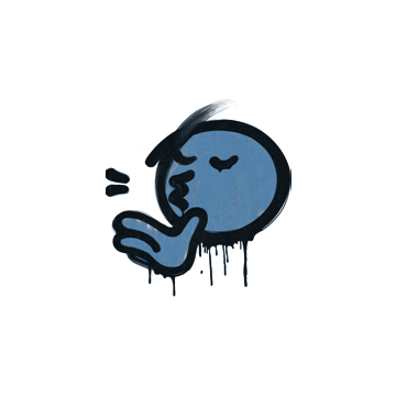 Sealed Graffiti | Chef Kiss (Monarch Blue)