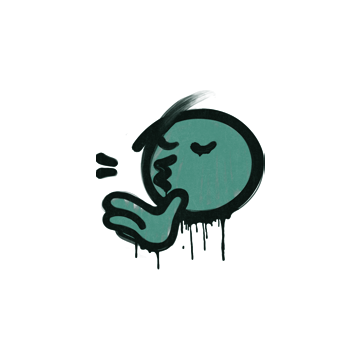 Sealed Graffiti | Chef Kiss (Frog Green)