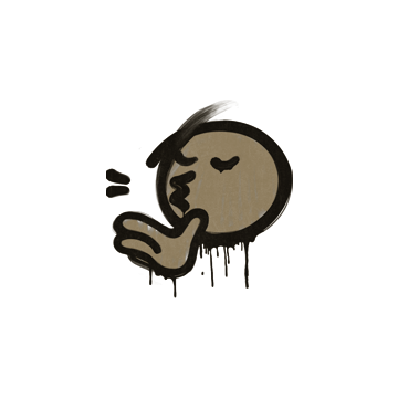 Sealed Graffiti | Chef Kiss (Dust Brown)
