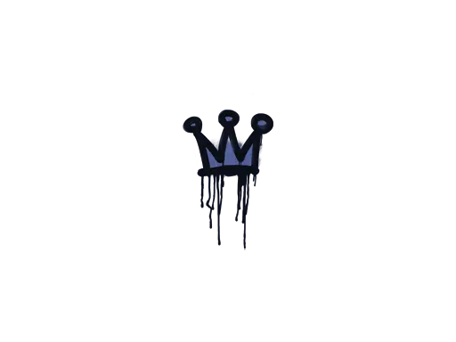 Sealed Graffiti | Little Crown (SWAT Blue)