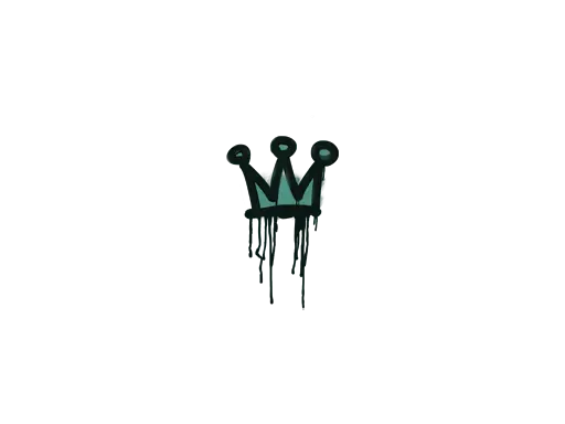 Sealed Graffiti | Little Crown (Frog Green)