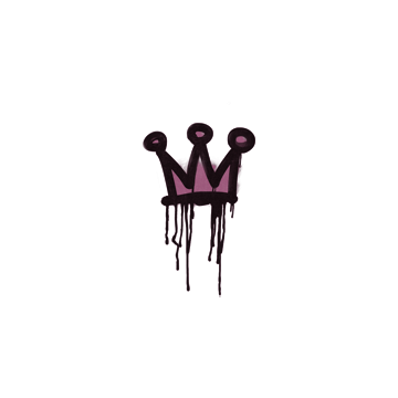Sealed Graffiti | Little Crown (Princess Pink)