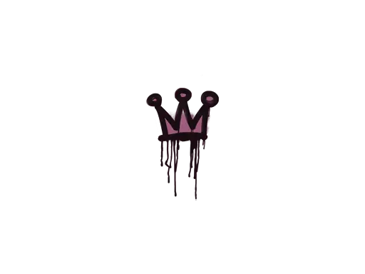 Sealed Graffiti | Little Crown (Princess Pink)