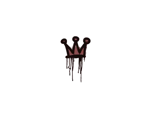 Sealed Graffiti | Little Crown (Brick Red)