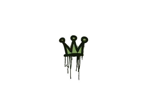 Sealed Graffiti | Little Crown (Battle Green)