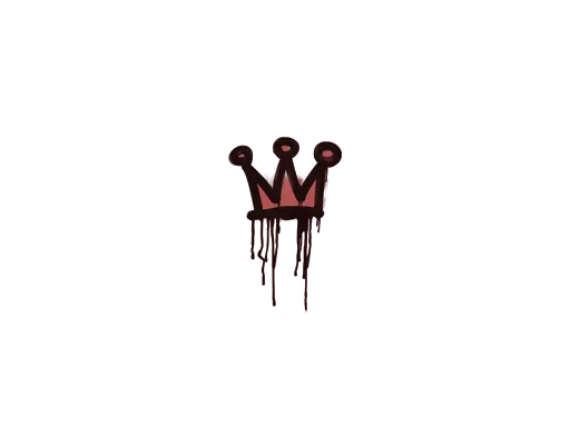 Sealed Graffiti | Little Crown (Blood Red)