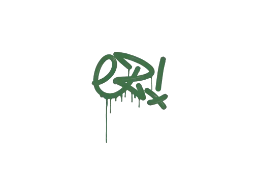 Sealed Graffiti | Little EZ (Jungle Green)