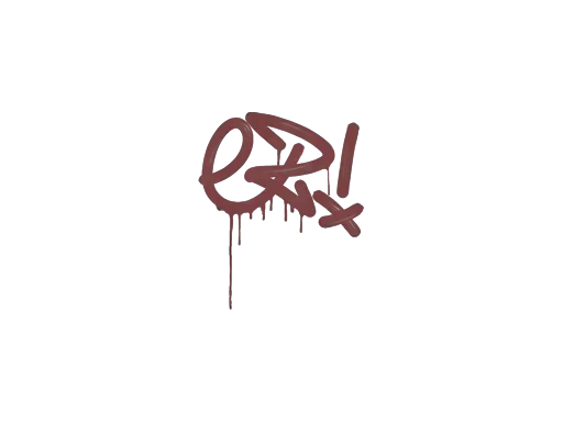 Sealed Graffiti | Little EZ (Brick Red)