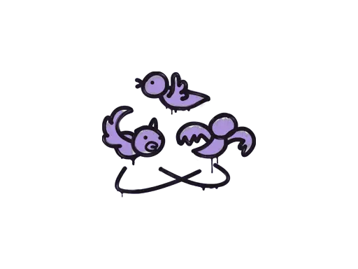 Sealed Graffiti | Dizzy (Violent Violet)