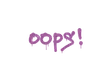 Sealed Graffiti | Oops (Bazooka Pink) image