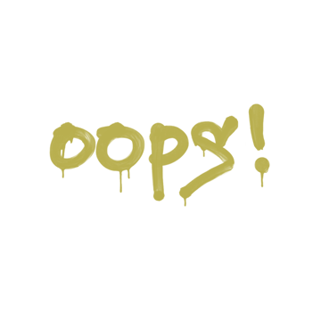 Sealed Graffiti | Oops (Tracer Yellow)
