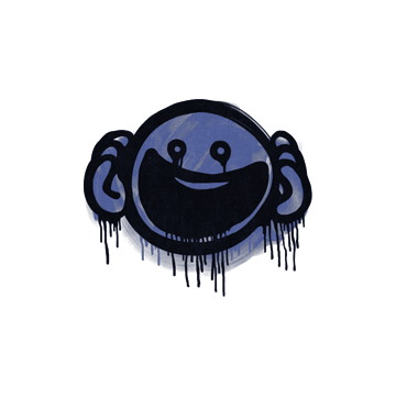 Sealed Graffiti | OMG (SWAT Blue)