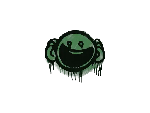 Sealed Graffiti | OMG (Jungle Green)