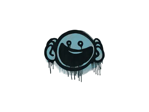 Sealed Graffiti | OMG (Wire Blue)