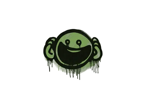 Sealed Graffiti | OMG (Battle Green)