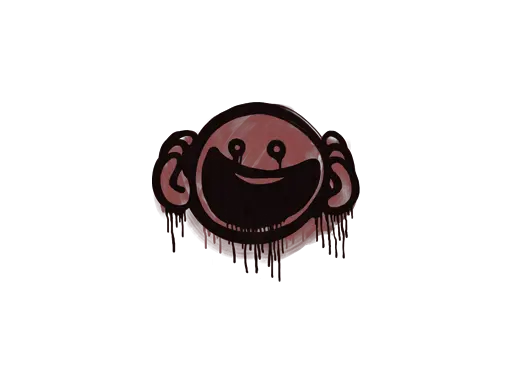 Sealed Graffiti | OMG (Brick Red)