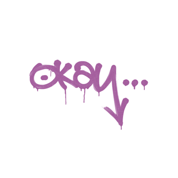 Sealed Graffiti | Okay (Bazooka Pink)