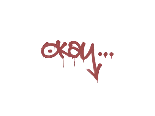Sealed Graffiti | Okay (Blood Red)