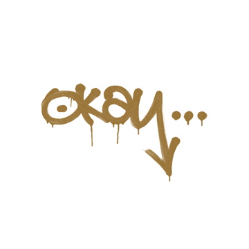 Sealed Graffiti | Okay (Desert Amber)