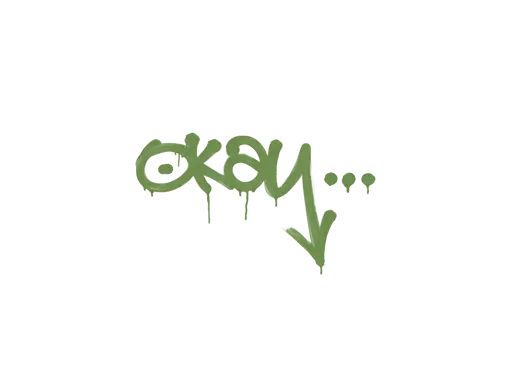 Sealed Graffiti | Okay (Battle Green)