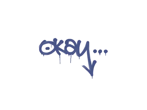 Sealed Graffiti | Okay (SWAT Blue)