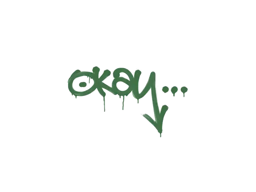 Sealed Graffiti | Okay (Jungle Green)