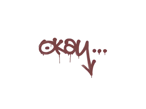 Sealed Graffiti | Okay (Brick Red)