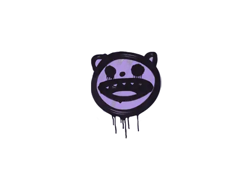 Sealed Graffiti | Happy Cat (Violent Violet)