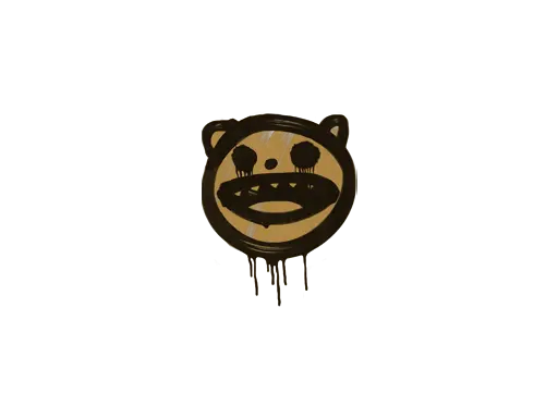 Sealed Graffiti | Happy Cat (Desert Amber)