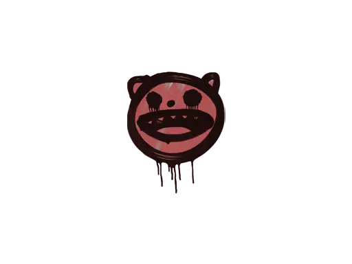 Sealed Graffiti | Happy Cat (Blood Red)