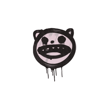 Sealed Graffiti | Happy Cat (War Pig Pink)