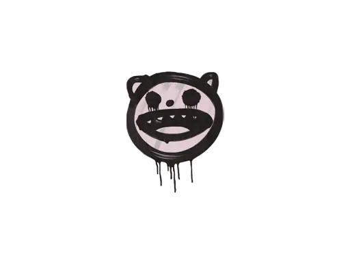 Sealed Graffiti | Happy Cat (War Pig Pink)