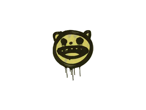 Sealed Graffiti | Happy Cat (Tracer Yellow)