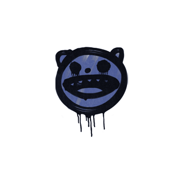 Sealed Graffiti | Happy Cat (SWAT Blue)