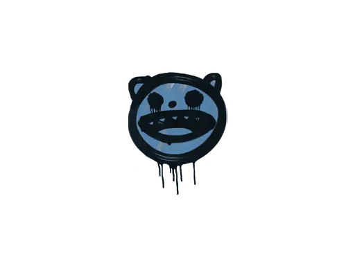 Sealed Graffiti | Happy Cat (Monarch Blue)