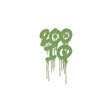 Sealed Graffiti | 200 IQ (Battle Green)