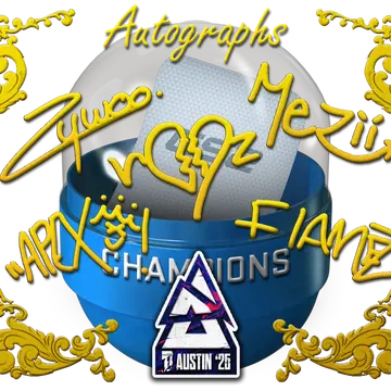 Austin 2025 Champions Autograph Capsule