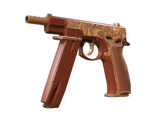 CZ75-Auto | Honey Paisley image