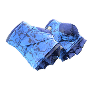 Hand Wraps | Cobalt Skulls