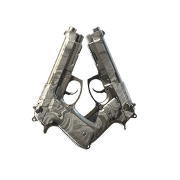 Dual Berettas | Silver Pour image