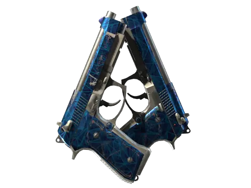 Dual Berettas | Cobalt Quartz