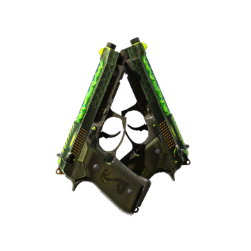StatTrak™ Dual Berettas | Cobra Strike