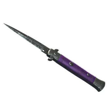 StatTrak™ Stiletto Knife | Ultraviolet