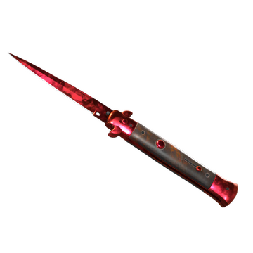 ★ StatTrak™ Stiletto Knife | Doppler Ruby