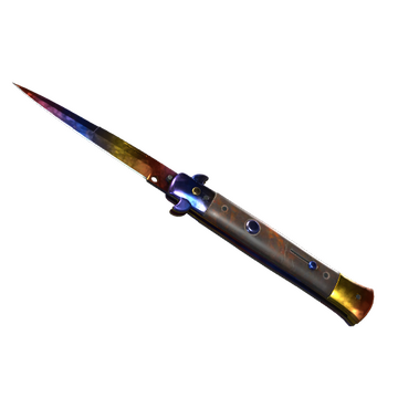 StatTrak™ Stiletto Knife | Marble Fade