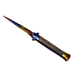 Stiletto Knife | Marble Fade image