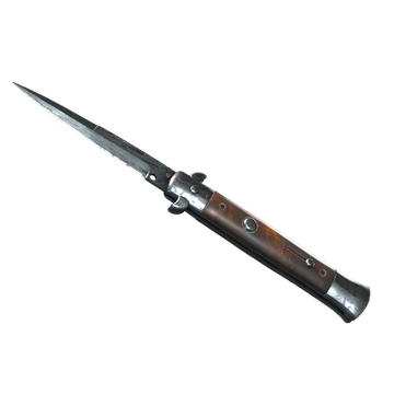 Stiletto Knife | Damascus Steel